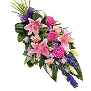 Pink and Purple Single Ended Spray