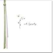Deluxe sympathy card